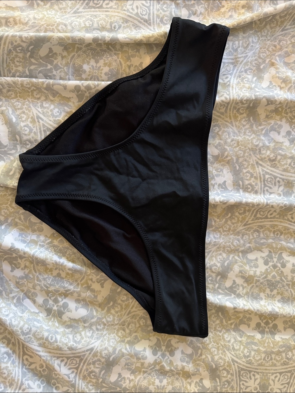 Black Women's Bikini Bottom - Classic Swimwear